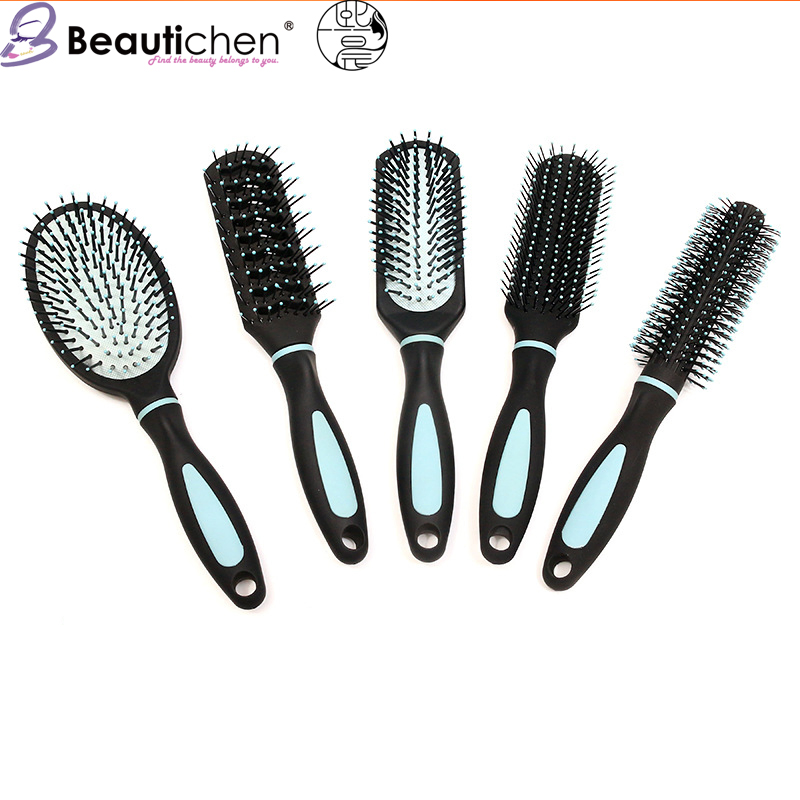 Массажная расческа Beautichen Blue с антистатиком