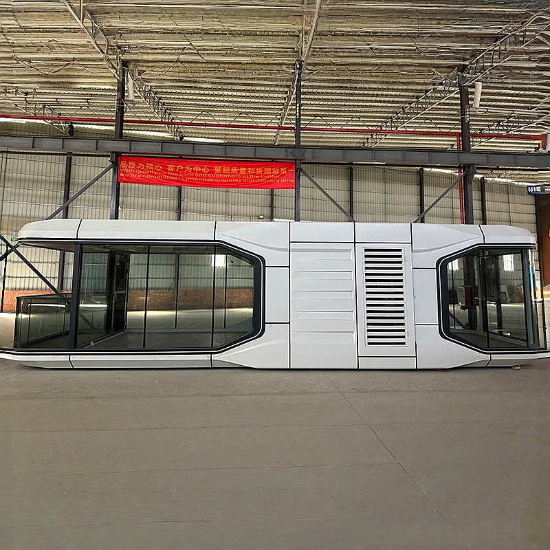 Mobile Capsule Houses Scenic Trendy Container Homestays Offices Hotels Apple Pods Portable Apple Cabins