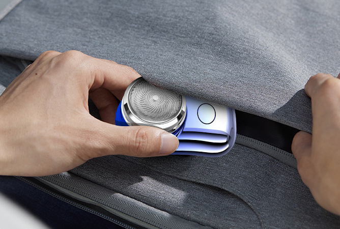 Compact Rechargeable Mini Electric Shaver for Smooth Skin