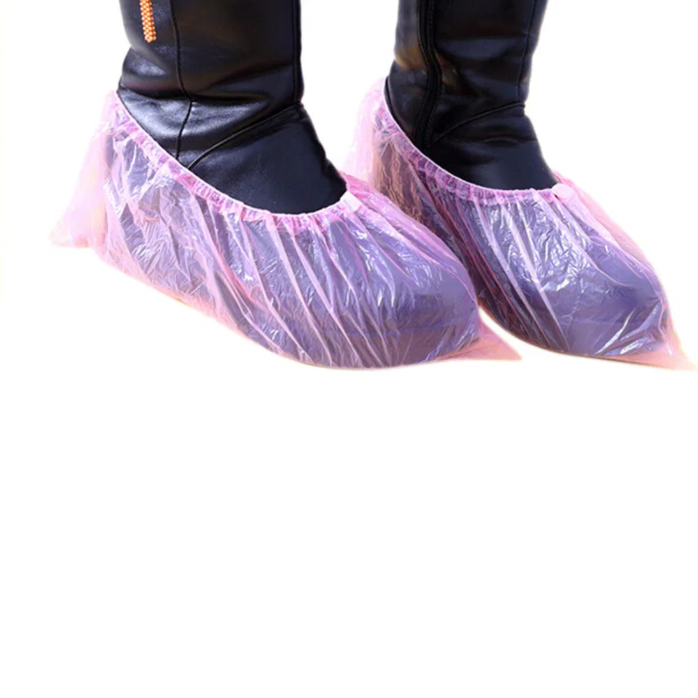 High Quality Disposable Plastic PE Shoe Cover Suitable
