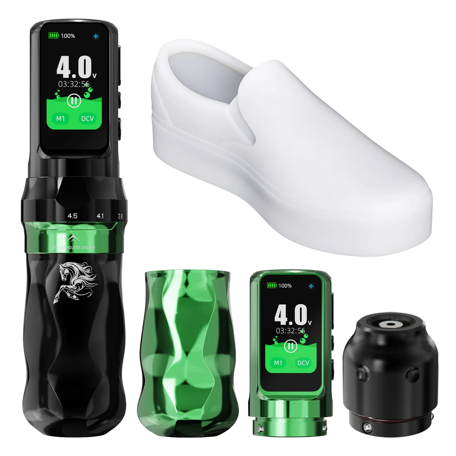 Horse Year Edition Two Battery Wireless Tattoo Pen Packing Box 4.5mm Stroke