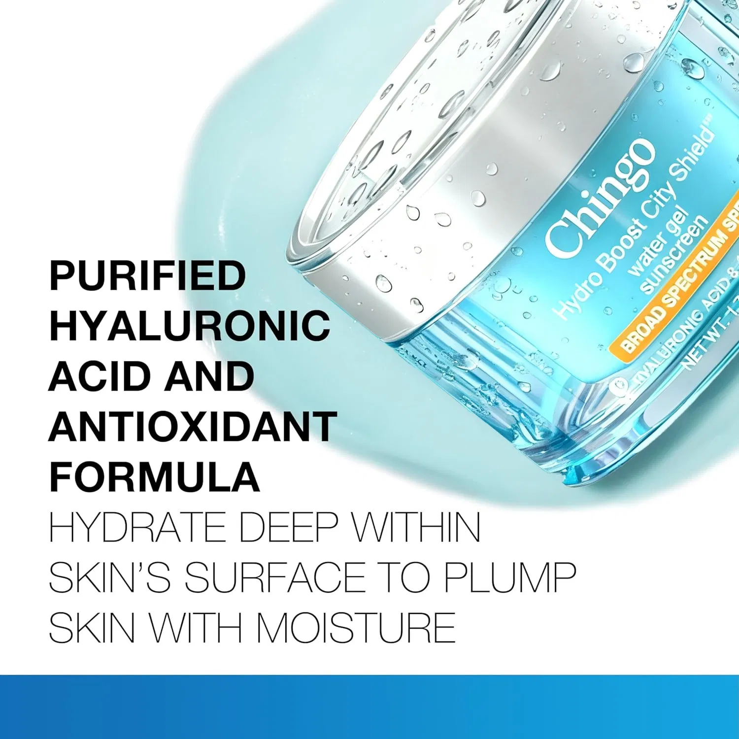 Broad-Spectrum Shield Ageless Hydration and Touchless Feel Sunscreen