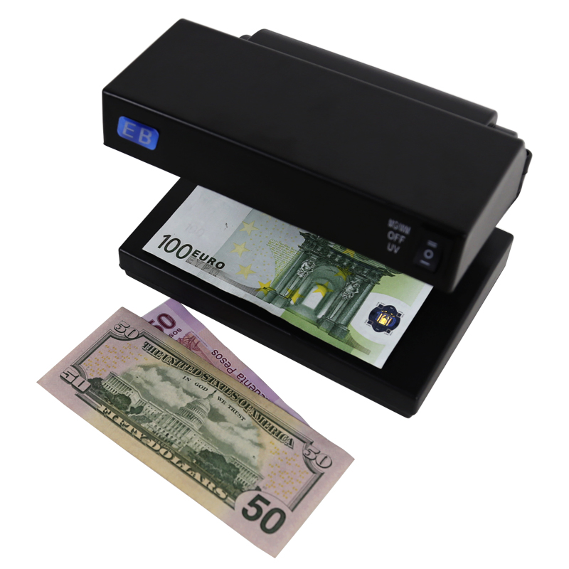 DC-2238A Portable UV Money Detector Ultraviolet Lamp Fake Cash detection
