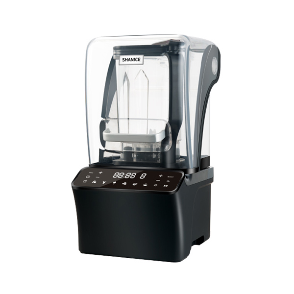 Multifunction Smoothie Juice Food Processor with Lownoise Cover Vacuum Commercial Blender
