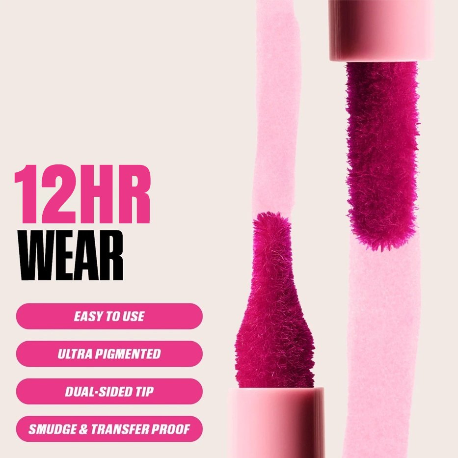 Cruelty-Free 12-Hour Wear Liquid Lip Liner Stain Waterproof Vegan Matte Lip Gloss Contour Stain