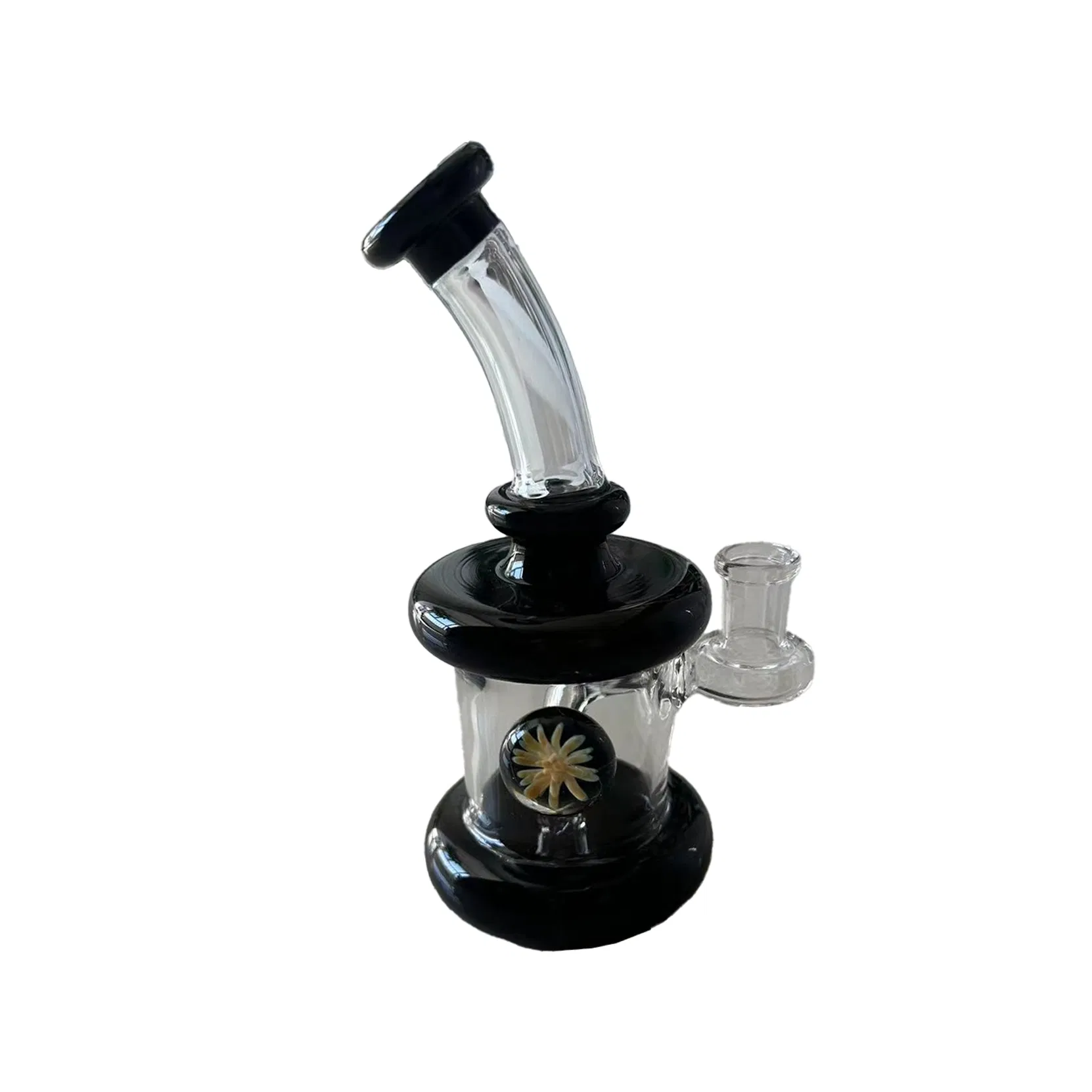 Wholesale 30cm Large Hookah Herb Tobacco Crack 10′ ′ 12′ ′ Crank Slim Dabber Glass Pipes Smoking Oil Burner Glass Pipe