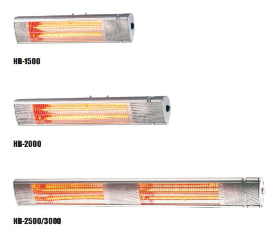 Infrared Heating Lamp Electric Indoor Outdoor Patio Heater Infrared Carbon Tube Heater Quartz Heating Tube Heater for Heating