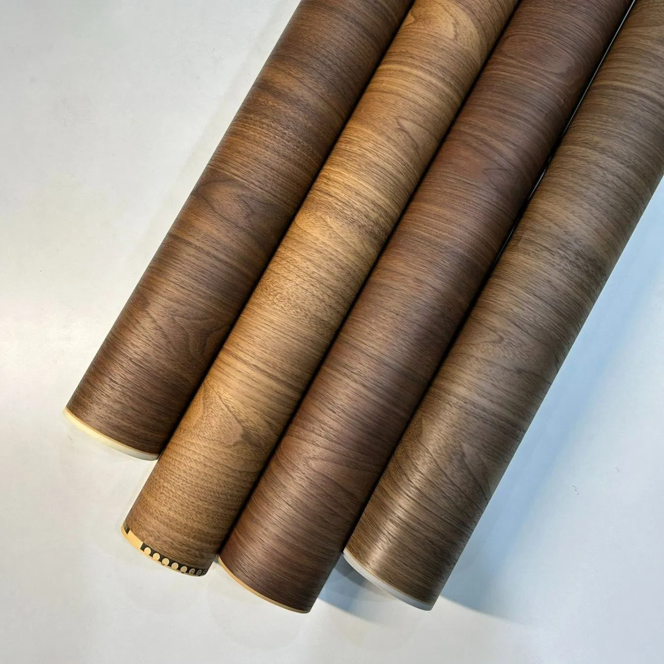 Anti-Scratch Wood Veneer PVC Interior Decorative Film for Wall Door Cabinet Decoration