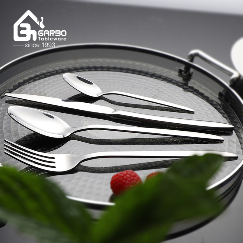 Factory 13/0 Stocked Handmade Cheap Silverware Stainless Steel Cutlery Flatware Set Tea Spoon for Home Hotel Restaurant Use