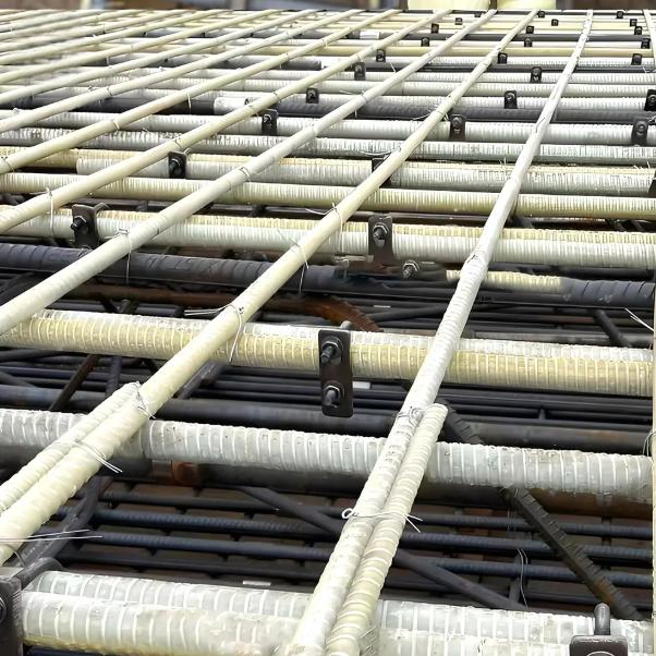 Wholesale Glass OEM/ODM Fiber FRP Gfrp Fiberglass Rod Bar Rebar for Lightweight Building Material