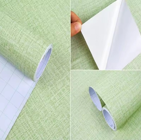 High-Quality Linen Foam Self-Adhesive Wall Sticker Durable Easy Install