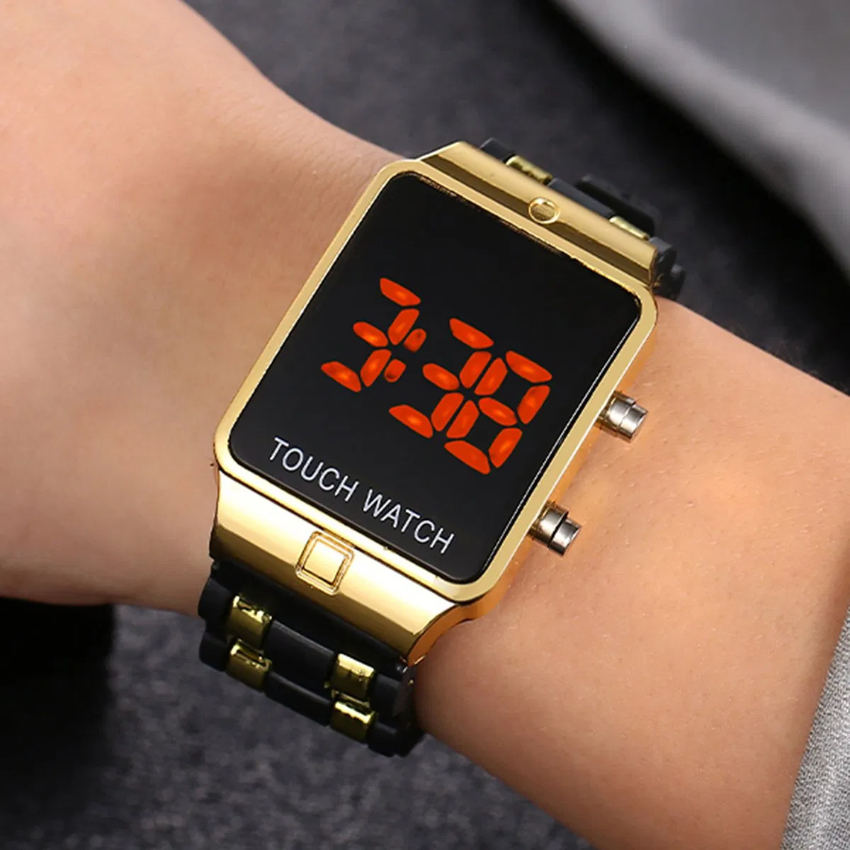 Boys' Gift Watch Set Black Handsome Cool Men's Watches