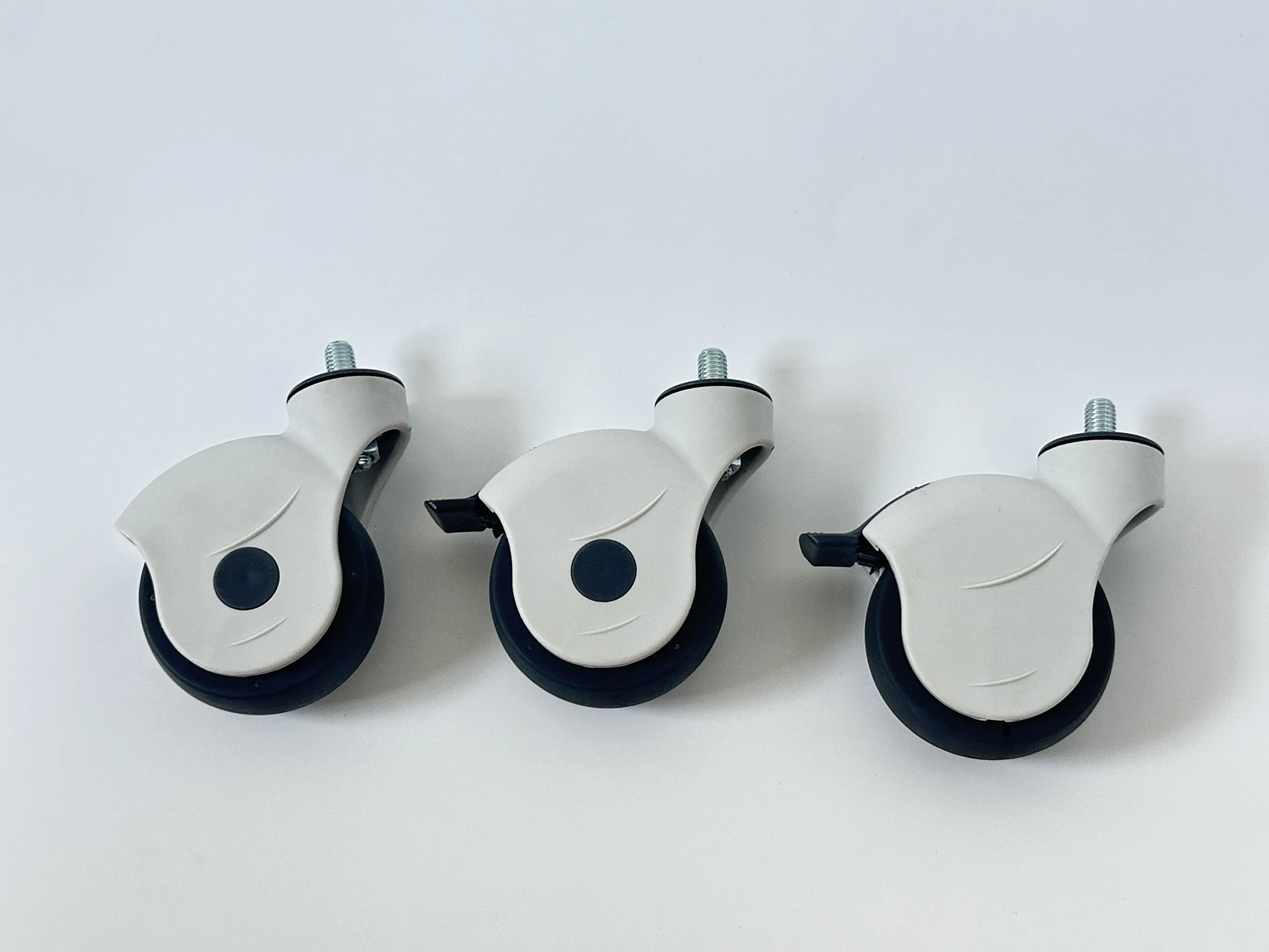 Factory Direct Sale All Plastic Caster TPR Medical Caster Wheel