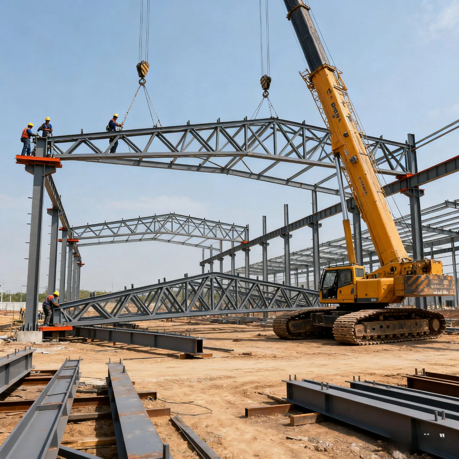 Durable Prefabricated Steel Aircraft Hangar Compliant with International Standards