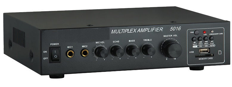 Цифровой усилитель для караоке с Bluetooth и микрофоном