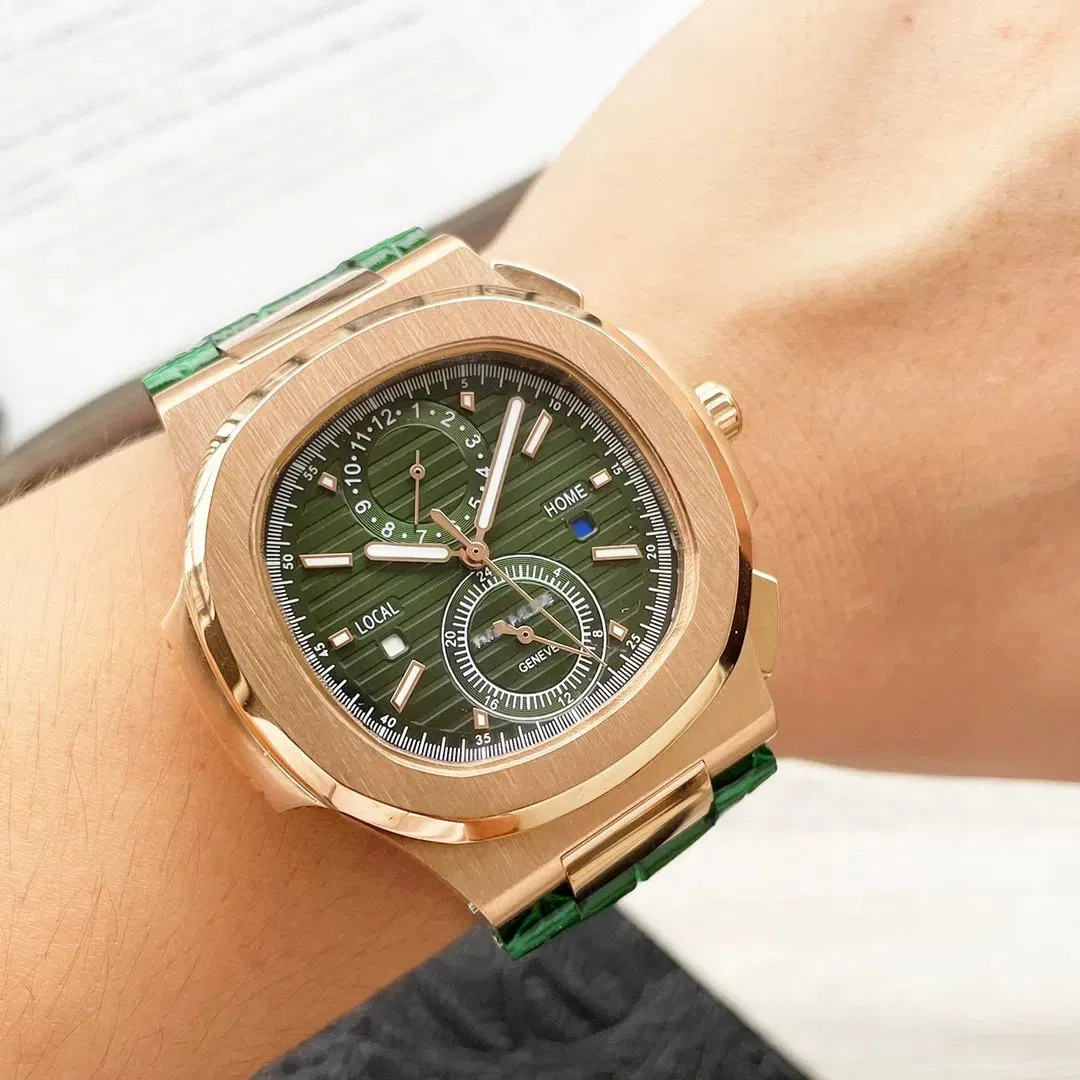 High-Quality Swiss Mechanical Watch 1: 1 High Replica Stainless Steel Strap Waterproof Watch Stylish Business Men's Watch Luxury Automatic Watch