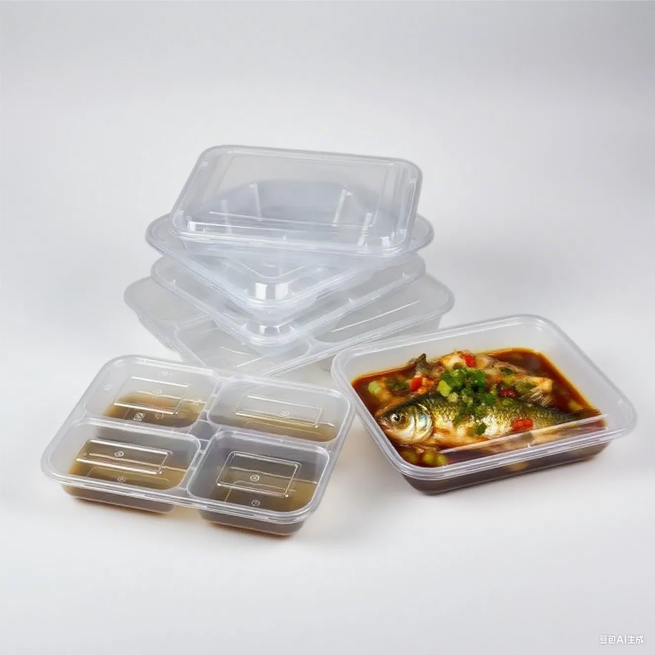Temp-Safe Takeout Box - Healthy Material & Fresh-Keeping