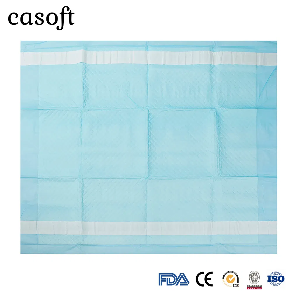 Casoft CE FDA Bed Pads Disposable Incontinence Underpads Medical Hospital Chucks Mattress Protector Mats for Elderly/Patients/Kids/Pets Waterproof Underpads