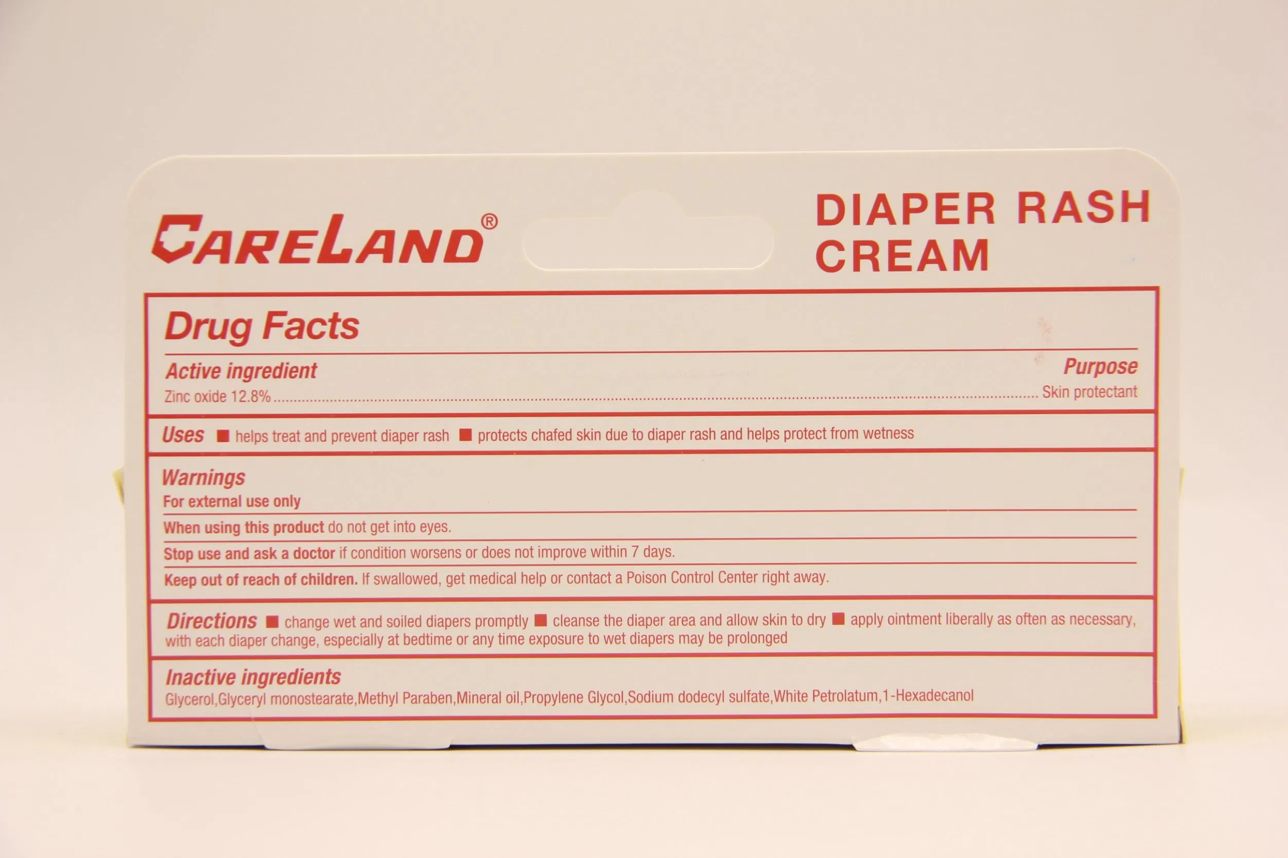 Baby Skin Care Redness Soothing Hypoallergenic Medicated Baby Diaper Rash Cream