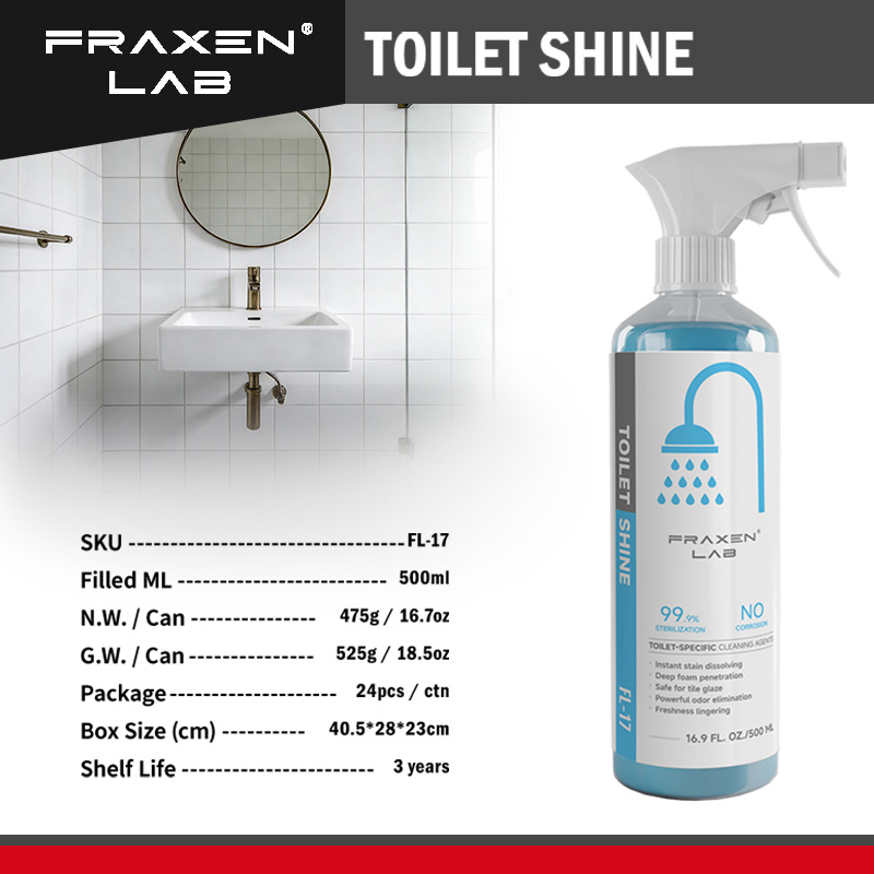 Good Quality Toilet Cleaner Bathroom Cleaner Toilet Cleaning Spray Stain Remover for Toilet & Bathroom