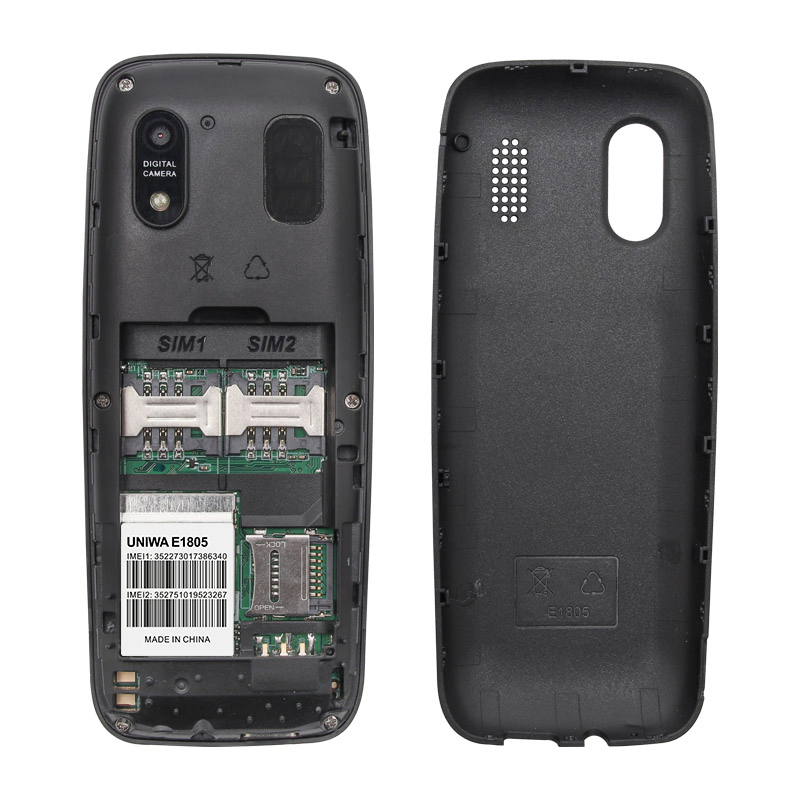 Кнопочный телефон UNIWA E1805 с двумя SIM-картами
