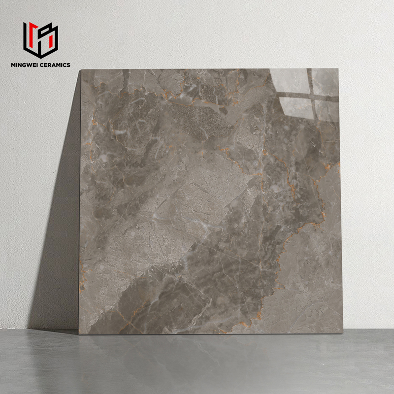 Керамогранитная плитка Brown Sudan Grey Glossy 1000x1000