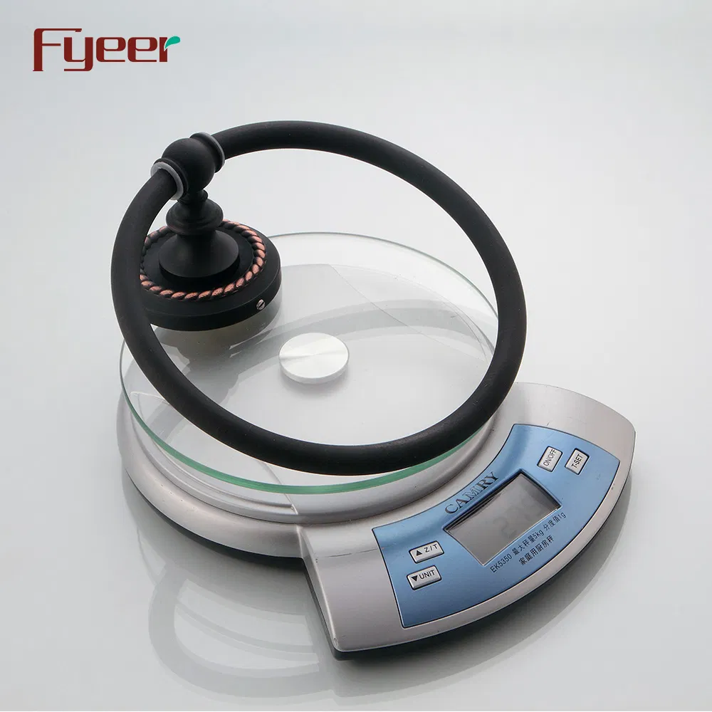 Полотенцедержатель Fyeer Black латунный