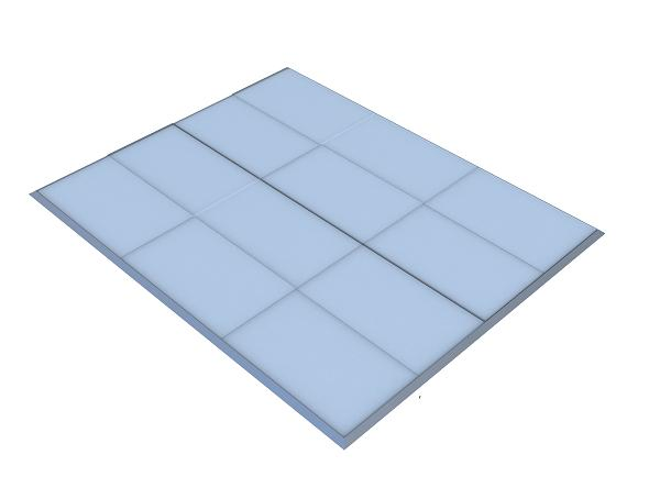 Customized Exhibition Site Aluminum Frame Glass Floor-a of World Expo