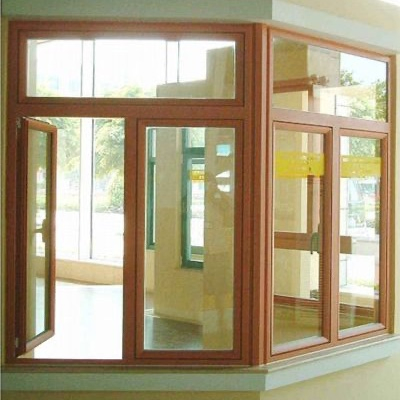 High Quality Wooden Grain Aluminum Profile for Heat Insulation Window