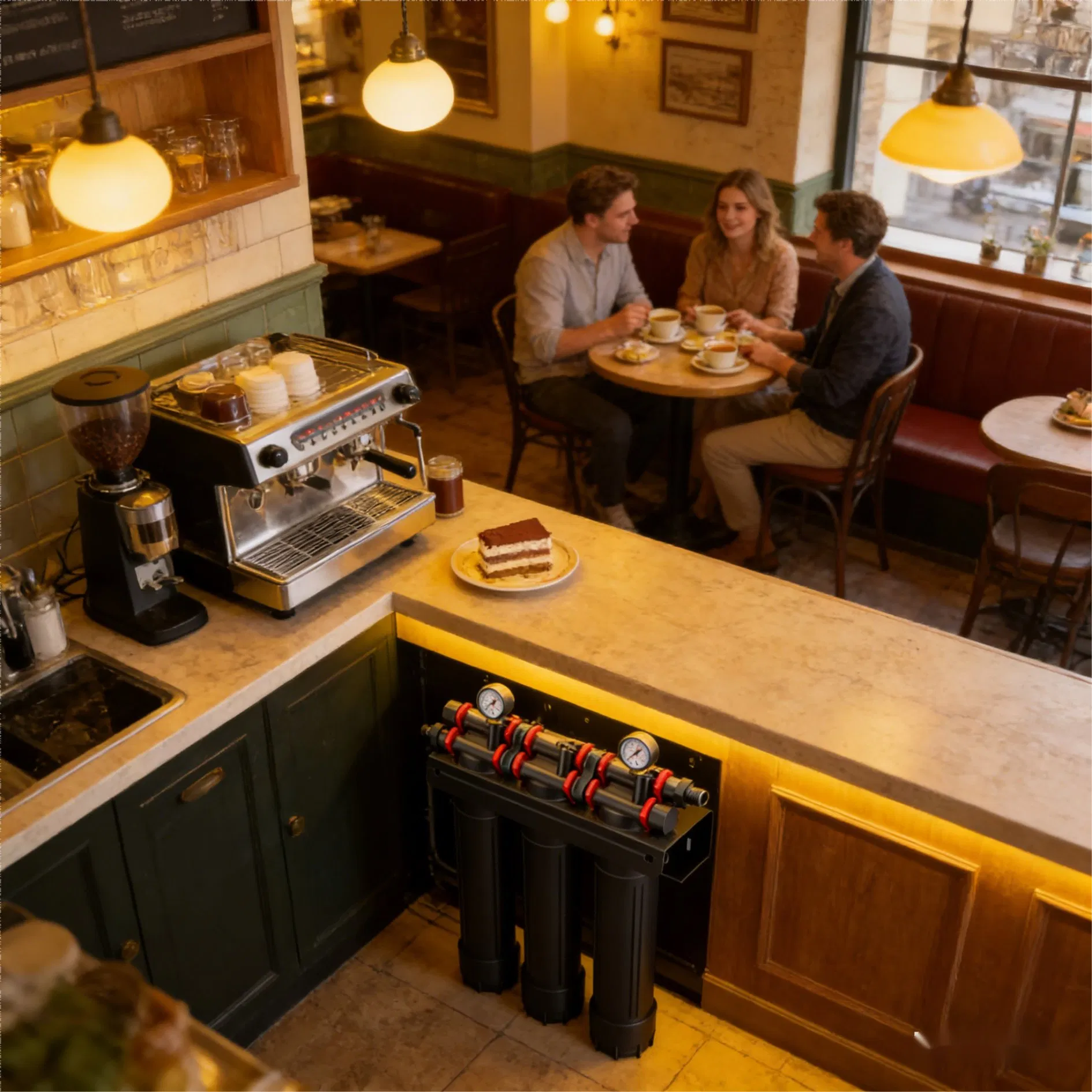 OEM RO100g Water Filter System for Qatar Home Office