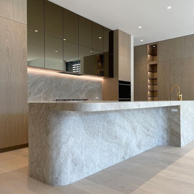 Custom Marble Countertop Stone Slab Marble Kitchen Bar Tops Marble Counter Top Marble Island