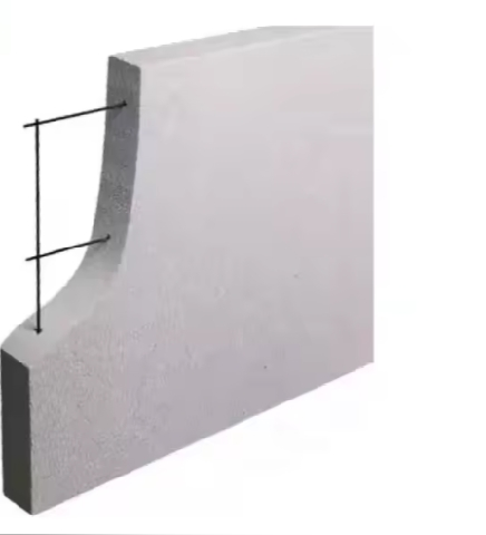 Eco-Friendly Alc Lightweight Concrete Block AAC Solid Porosity Block Made of Gypsum