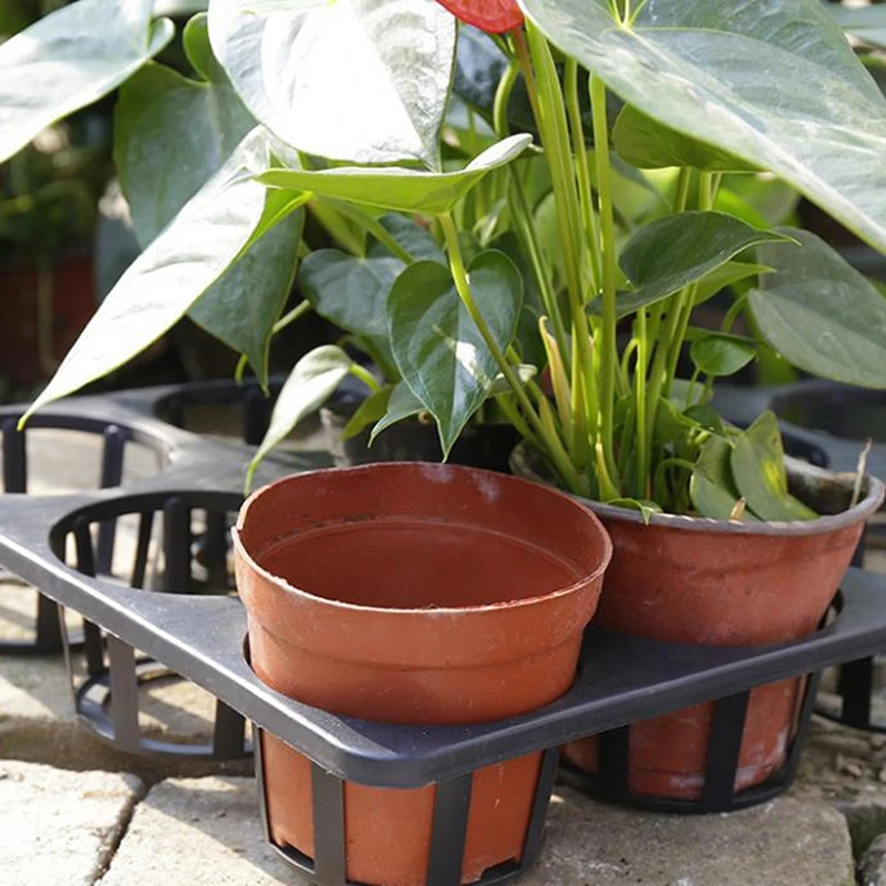 Planter Nursery Pots Plastic Round Flower Pot Cell Seedling Starter Tray Seed Pot Tray