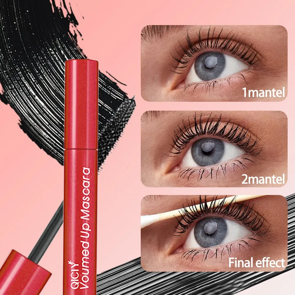 8g Not Easy to Smudge Lengthening Eyelashes Curling Thickening Mascara