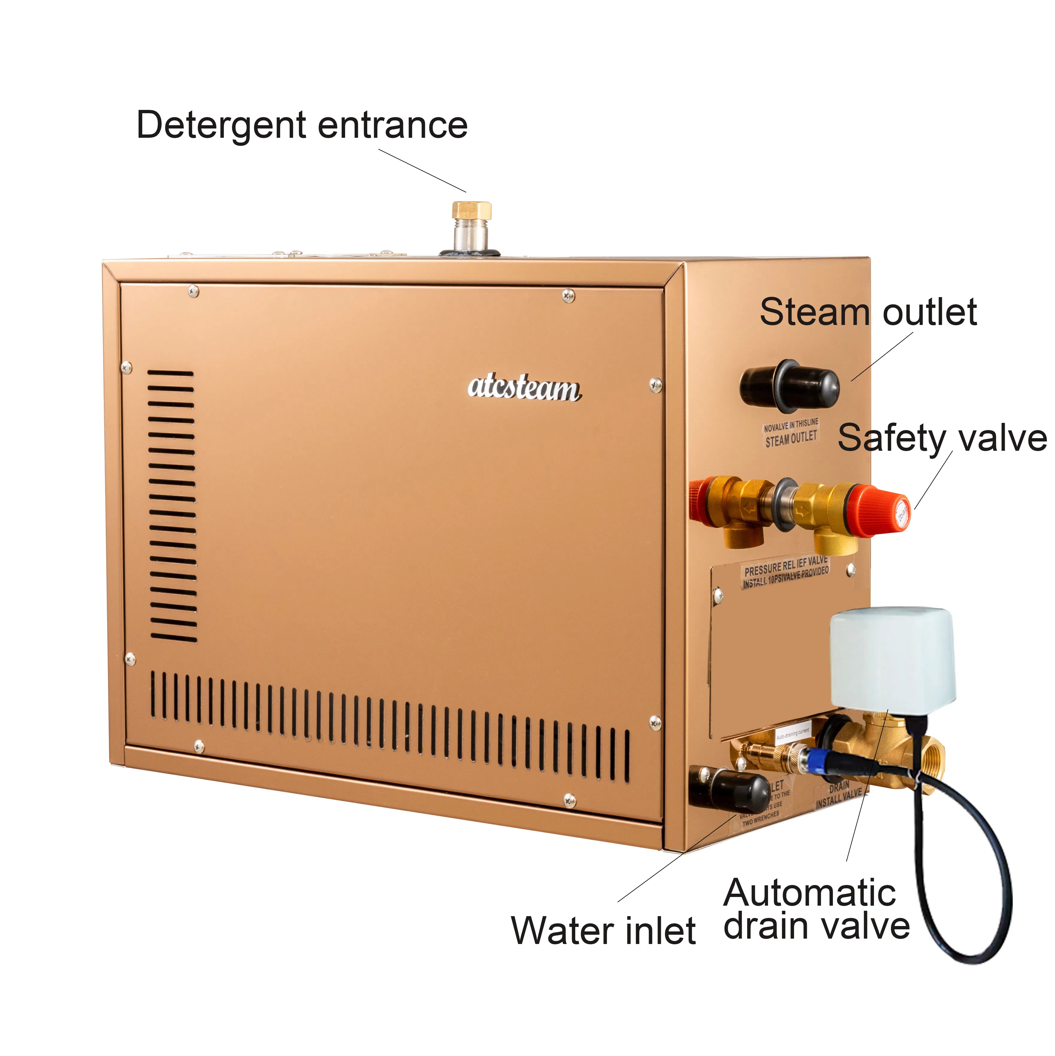 Парогенератор ATCSTEAM 4.5 кВт для сауны и хамама