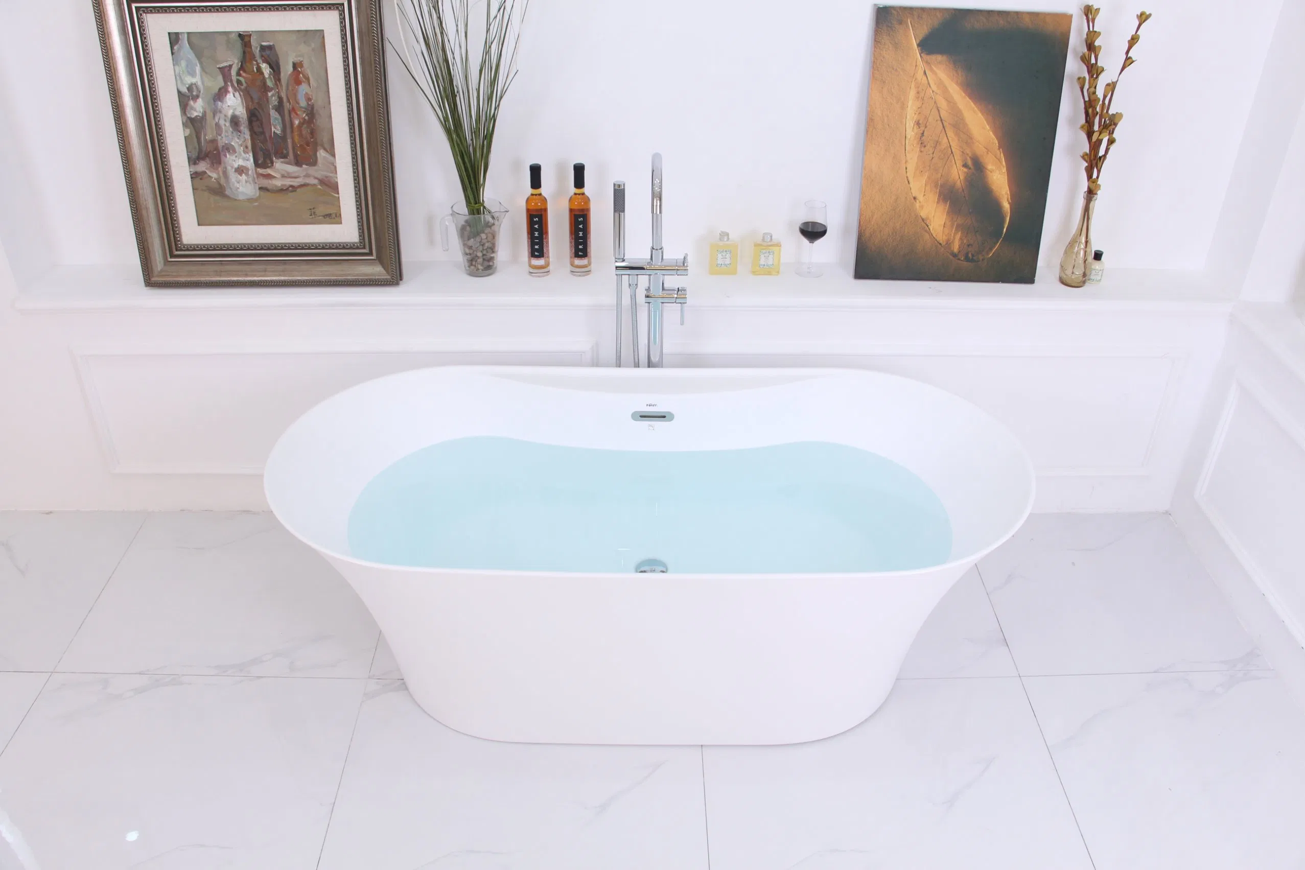 Угловая акриловая ванна Waltmal 1700 мм