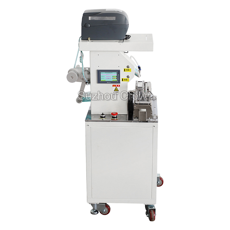 Cable Label Printer Machine Wire Label Printing and Folding Machine (ZCUT-430P)