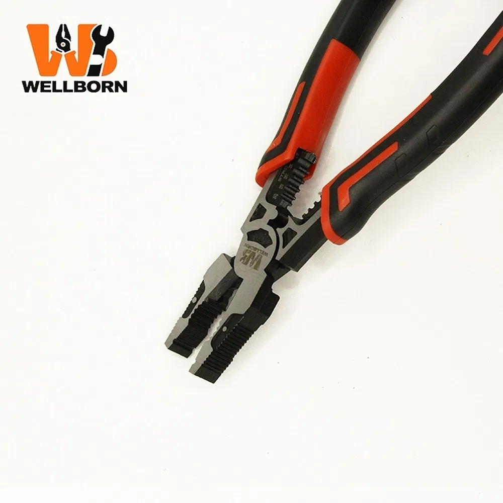 Комбинированные пассатижи Wellborn A-019, 230 мм, красные