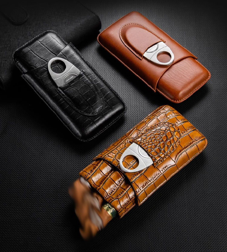 Ea534 Plastic Tobacco Pouch Bag Packaging Machine with Cutter Pipes Leather Custom Empty Customized Cigar Smoke Packing Pouches