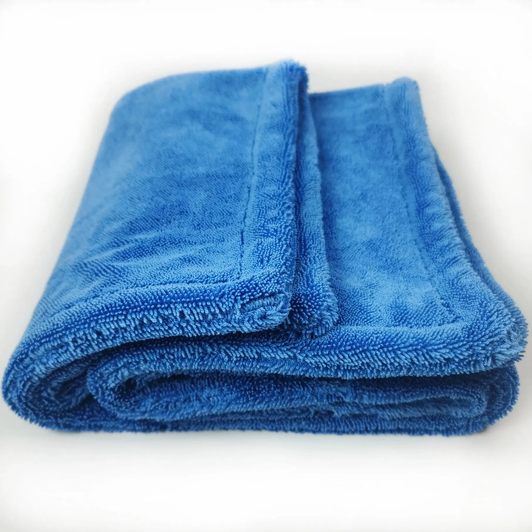 Double Layers Cloth Auto Absorbent Microfiber Twist Loop Drying Car Wash Cleaning Towel
