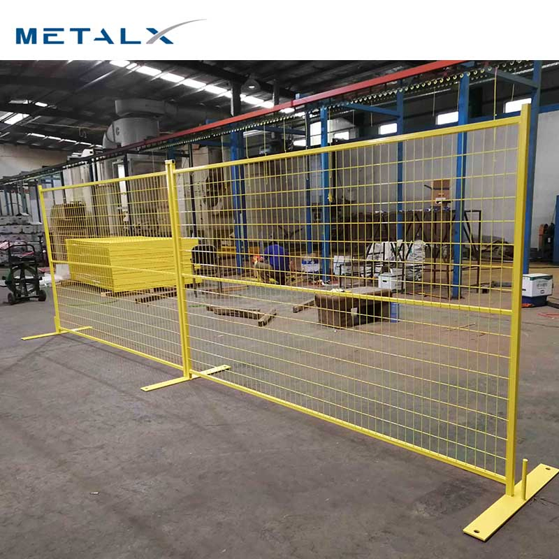 Abu Dhabi Temporary Construction Fence Panels Safety Fence Construction