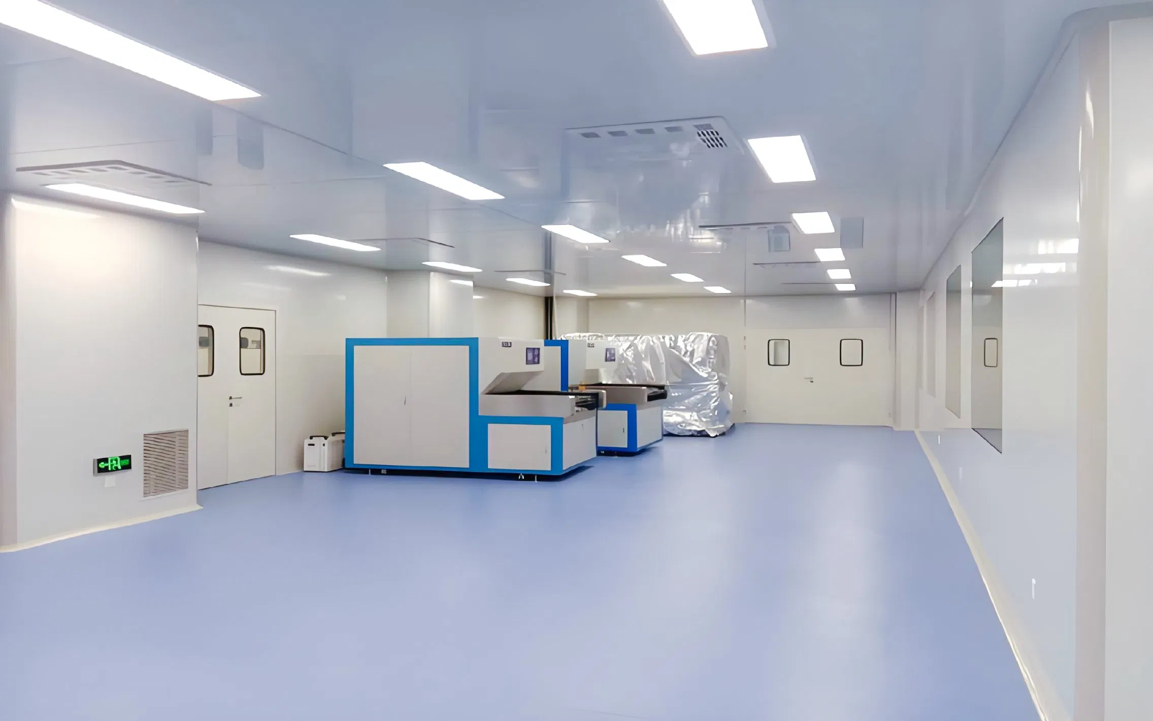Premium Low-Noise GMP Clean Room Panels for Workspaces