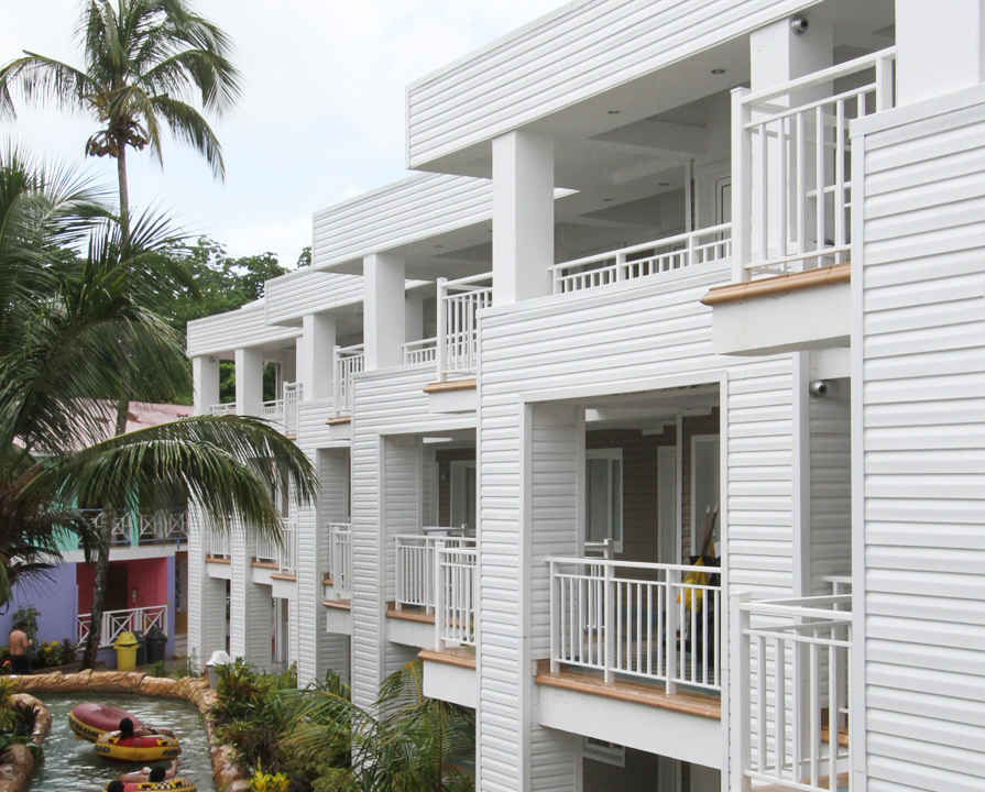 New Exterior Decorative White Waterproof Soffit Ceiling Profile PVC Vinyl Siding
