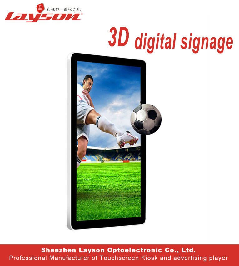55-дюймовый LED дисплей для цифровой рекламы с Android