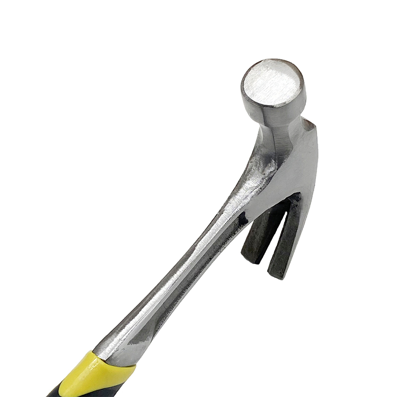 High-Quality One-Piece Steel Handle Claw Hammer Steel Hand Tool Hammer for Construction and Decoration
