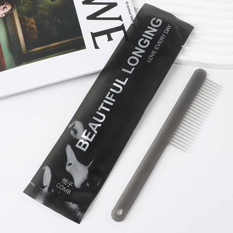 Black Transparent Luxury High-End Hotel Homestay Disposable Toiletries Set Dental Appliances Razors Care Products Combination
