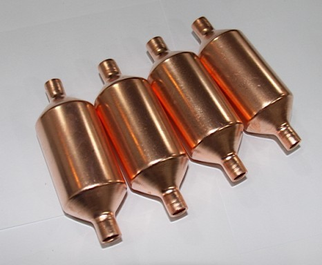 Copper Refrigerator Refrigerator Freezer Accumulator Copper Part Accumulator