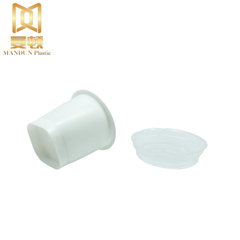 Plastic Yogurt Ice Cream Cup Tub Packaging Containers Customized Cakes Containers Custom Plastic Food Grade Iml Printed 100ml