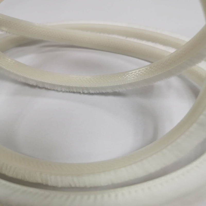 White Color Mohair Window and Door Weather Strip