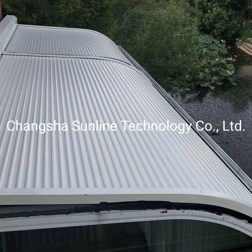 Motorized Outdoor Roof Horizontal Aluminum Rolling Roller Shutter